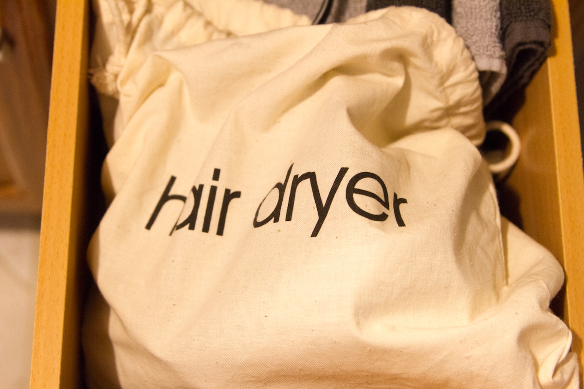 Hair dryer.